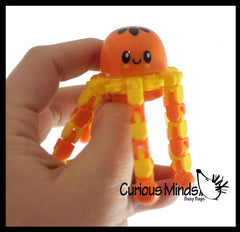 NEW - Fortune Octopus Wacky Tracks Spinner Toy - Spin Fidget - Answers Questions