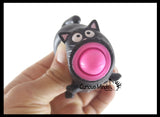 Spit Cat - Squeeze to Make Animal Stick Out It's Tongue Fun Sensory Toy