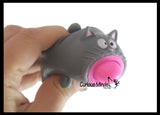 Spit Cat - Squeeze to Make Animal Stick Out It's Tongue Fun Sensory Toy