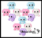 Bunny Splat Ball -  Water Filled Splat Stress Ball - Throw to Make it Splat and Watch it Come Back - Easter Rabbit