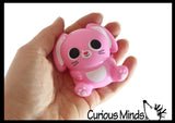 Bunny Splat Ball -  Water Filled Splat Stress Ball - Throw to Make it Splat and Watch it Come Back - Easter Rabbit
