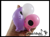 Bunny Splat Ball -  Water Filled Splat Stress Ball - Throw to Make it Splat and Watch it Come Back - Easter Rabbit