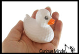 Regular 2" Sports Athletic Print Rubber Ducks - Rubber Duckies - Cute Novelty Prize Reward Giveaway