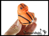 Regular 2" Sports Athletic Print Rubber Ducks - Rubber Duckies - Cute Novelty Prize Reward Giveaway