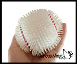 Sports Stress Ball - Soft Creamy Doh Filled Sport Squeeze Ball - Soft Puffer Skin - Soccer, Basketball, Baseball