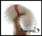 Sports Stress Ball - Soft Creamy Doh Filled Sport Squeeze Ball - Soft Puffer Skin - Soccer, Basketball, Baseball
