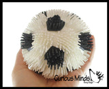 Sports Stress Ball - Soft Creamy Doh Filled Sport Squeeze Ball - Soft Puffer Skin - Soccer, Basketball, Baseball