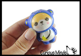 NEW - Mini Kawaii Animals Wearing Costumes Slow Rise Squishy Fidget Toy