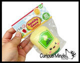 Squishy Sauce - Cute Condiment Shape Doh Filled Stress Balls Squish Ranch Dressing, Mustard, Hot Sauce