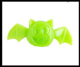 Stretchy Bats - Mini Gummy Sticky Bat Toys - Halloween Party Favor Prize