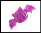 Stretchy Bats - Mini Gummy Sticky Bat Toys - Halloween Party Favor Prize