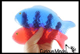 Large Fish Ultra Sticky Toy - Super Sticky Novelty Toy - Sticky Hands Animal