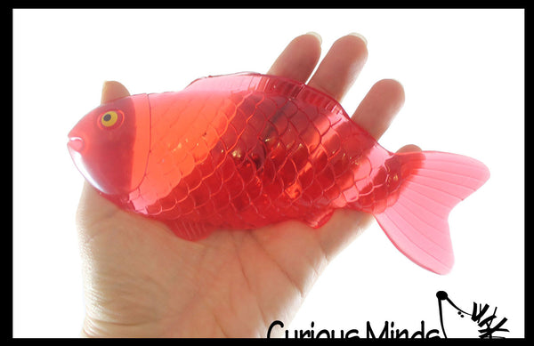 Large Fish Ultra Sticky Toy - Super Sticky Novelty Toy - Sticky Hands ...