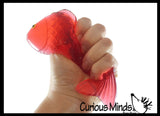 Large Fish Ultra Sticky Toy - Super Sticky Novelty Toy - Sticky Hands Animal