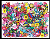 12 Cute Cartoon Silicone Straw Toppers, Mixed Unique Animal Fruit Character Straw Tips Cover, Reusable Dust Proof Straw Caps for 10mm Drinking Straws, Party Gift Decorations