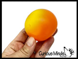 Gradient Sugar Ball - Thick Glue/Gel Syrup Molasses Stretch Ball - Ultra Squishy and Moldable Slow Rise Relaxing Sensory Fidget Stress Toy