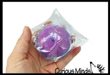 Gradient Sugar Ball - Thick Glue/Gel Syrup Molasses Stretch Ball - Ultra Squishy and Moldable Slow Rise Relaxing Sensory Fidget Stress Toy