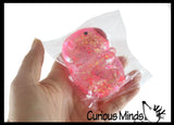 NEW - Capybara Cute Sugar Ball - Thick Glue/Gel Syrup Molasses Stretch Ball - Ultra Squishy and Moldable Slow Rise Relaxing Sensory Fidget Stress Toy