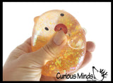 NEW - Capybara Cute Sugar Ball - Thick Glue/Gel Syrup Molasses Stretch Ball - Ultra Squishy and Moldable Slow Rise Relaxing Sensory Fidget Stress Toy