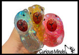 NEW - Capybara Cute Sugar Ball - Thick Glue/Gel Syrup Molasses Stretch Ball - Ultra Squishy and Moldable Slow Rise Relaxing Sensory Fidget Stress Toy