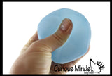Sugar Diamond Shaped Ball - Thick Glue/Gel Syrup Molasses Stretch Ball Maltose- Ultra Squishy and Moldable Slow Rise Relaxing Sensory Fidget Stress Toy