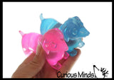 Sugar Dachshund Dog Ball Bag - Thick Glue/Gel Syrup Molasses Stretch Ball - Ultra Squishy and Moldable Slow Rise Relaxing Sensory Fidget Stress Toy Weiner Dog Pup