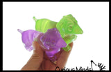 Sugar Dachshund Dog Ball Bag - Thick Glue/Gel Syrup Molasses Stretch Ball - Ultra Squishy and Moldable Slow Rise Relaxing Sensory Fidget Stress Toy Weiner Dog Pup