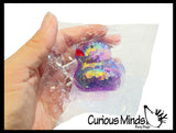 Duck Sugar Ball - Thick Glue/Gel Syrup Molasses Stretch Ball - Ultra Squishy and Moldable Slow Rise Relaxing Sensory Fidget Stress Toy Easter