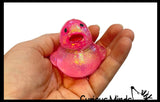 Duck Sugar Ball - Thick Glue/Gel Syrup Molasses Stretch Ball - Ultra Squishy and Moldable Slow Rise Relaxing Sensory Fidget Stress Toy Easter