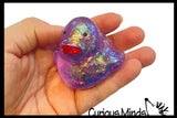 Duck Sugar Ball - Thick Glue/Gel Syrup Molasses Stretch Ball - Ultra Squishy and Moldable Slow Rise Relaxing Sensory Fidget Stress Toy Easter