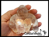 Sugar Sasquatch Gorilla Animal Sugar Ball - Thick Glue/Gel Stretch Ball - Molasses Syrup Ultra Squishy and Moldable Slow Rise Relaxing Sensory Fidget Stress Toy Maltose