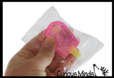 Mini Popsicle Shaped Thick Glue/Gel Syrup Molasses Stretch Ball Maltose- Ultra Squishy and Moldable Slow Rise Relaxing Sensory Fidget Stress Toy