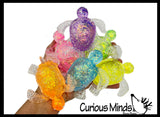Sugar Turtle Ocean Sealife Animal Sugar Ball - Thick Glue/Gel Stretch Ball - Molasses Syrup Ultra Squishy and Moldable Slow Rise Relaxing Sensory Fidget Stress Toy Maltose