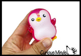 Penguin Shaped Thick Glue/Gel Syrup Molasses Stretch Ball Maltose- Ultra Squishy and Moldable Slow Rise Relaxing Sensory Fidget Stress Toy