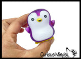 Penguin Shaped Thick Glue/Gel Syrup Molasses Stretch Ball Maltose- Ultra Squishy and Moldable Slow Rise Relaxing Sensory Fidget Stress Toy