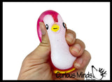 Penguin Shaped Thick Glue/Gel Syrup Molasses Stretch Ball Maltose- Ultra Squishy and Moldable Slow Rise Relaxing Sensory Fidget Stress Toy