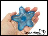 NEW - Starfish Sugar Ball - Thick Glue/Gel Syrup Molasses Stretch Ball - Ultra Squishy and Moldable Slow Rise Relaxing Sensory Fidget Stress Toy