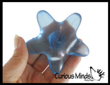 NEW - Starfish Sugar Ball - Thick Glue/Gel Syrup Molasses Stretch Ball - Ultra Squishy and Moldable Slow Rise Relaxing Sensory Fidget Stress Toy