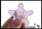 NEW - Starfish Sugar Ball - Thick Glue/Gel Syrup Molasses Stretch Ball - Ultra Squishy and Moldable Slow Rise Relaxing Sensory Fidget Stress Toy