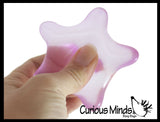 NEW - Starfish Sugar Ball - Thick Glue/Gel Syrup Molasses Stretch Ball - Ultra Squishy and Moldable Slow Rise Relaxing Sensory Fidget Stress Toy