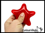 NEW - Starfish Sugar Ball - Thick Glue/Gel Syrup Molasses Stretch Ball - Ultra Squishy and Moldable Slow Rise Relaxing Sensory Fidget Stress Toy