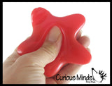 NEW - Starfish Sugar Ball - Thick Glue/Gel Syrup Molasses Stretch Ball - Ultra Squishy and Moldable Slow Rise Relaxing Sensory Fidget Stress Toy