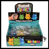 Sugar Alien Martian Ball - Thick Glue/Gel Syrup Molasses Stretch Ball - Ultra Squishy and Moldable Slow Rise Relaxing Sensory Fidget Stress Toy Bug