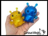 Sugar Alien Martian Ball - Thick Glue/Gel Syrup Molasses Stretch Ball - Ultra Squishy and Moldable Slow Rise Relaxing Sensory Fidget Stress Toy Bug
