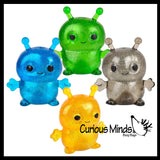 Sugar Alien Martian Ball - Thick Glue/Gel Syrup Molasses Stretch Ball - Ultra Squishy and Moldable Slow Rise Relaxing Sensory Fidget Stress Toy Bug