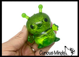 Sugar Alien Martian Ball - Thick Glue/Gel Syrup Molasses Stretch Ball - Ultra Squishy and Moldable Slow Rise Relaxing Sensory Fidget Stress Toy Bug