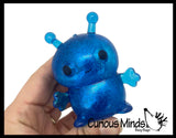 Sugar Alien Martian Ball - Thick Glue/Gel Syrup Molasses Stretch Ball - Ultra Squishy and Moldable Slow Rise Relaxing Sensory Fidget Stress Toy Bug