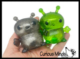 Sugar Alien Martian Ball - Thick Glue/Gel Syrup Molasses Stretch Ball - Ultra Squishy and Moldable Slow Rise Relaxing Sensory Fidget Stress Toy Bug