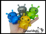 Sugar Alien Martian Ball - Thick Glue/Gel Syrup Molasses Stretch Ball - Ultra Squishy and Moldable Slow Rise Relaxing Sensory Fidget Stress Toy Bug