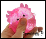 NEW - Axolotl Sugar Ball - Thick Glue/Gel Syrup Molasses Stretch Ball - Ultra Squishy and Moldable Slow Rise Relaxing Sensory Fidget Stress Toy